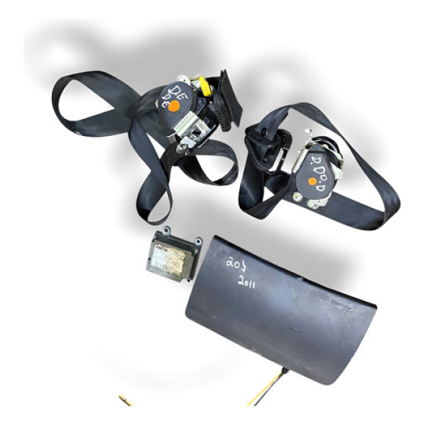Ki Air Bag Peugeot 207  2008 2009 2010 2011 2012 2013 2014 Preto