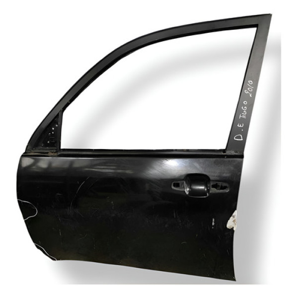 Porta Dianteira Esquerda Chery Tiggo 2 10 2011 2012  Detalhe Dianteira Esquerda Preto
