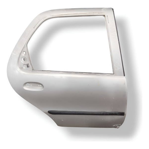 Porta Traseira Direita Fiat Palio 2003 2004 2005 Detalhe Cinza