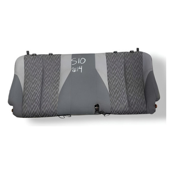 Encosto Banco Traseiro Chevrolet S10 2013 2014 2015 Preto