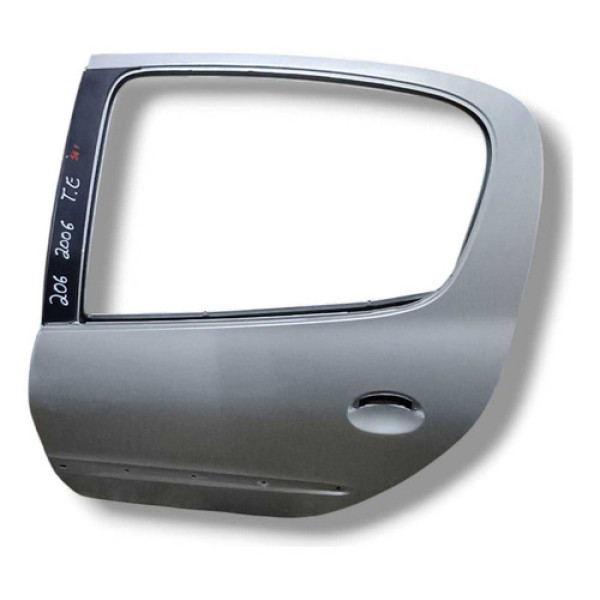 Porta Traseira Esquerdo S/vidro Peugeot 206 207 2006 