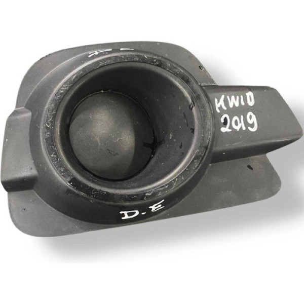 Moldura Farol Milha Esquerdo Renault Kwid 2019 261a39875r Preto Esquerdo