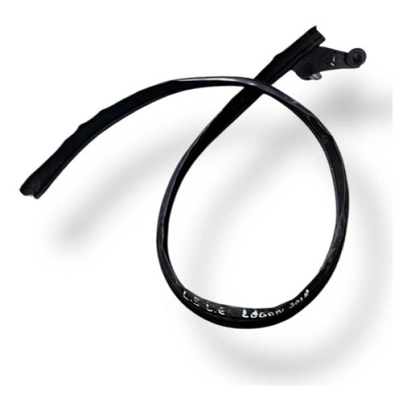 Caneleta Vidro Porta Diant Esquerda Renault Logan 2008/2012 Preto