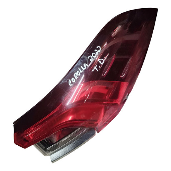 Lanterna Traseira Direita Toyota Corolla 2019 A 2022 Direito/passageiro Verde-escuro