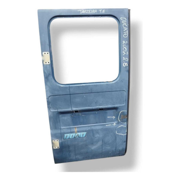 Tampa Traseira Direita Esquerda Ducato 2002 Com Detalhe Azul-celeste