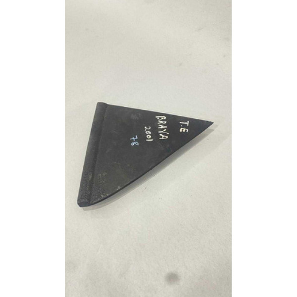 Moldura Porta Traseira Esquerda Fiat Brava 2001 