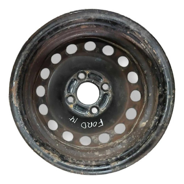 Roda Ferro Avulsa Aro 14 Ford Fiesta Ka New Fiesta Preto