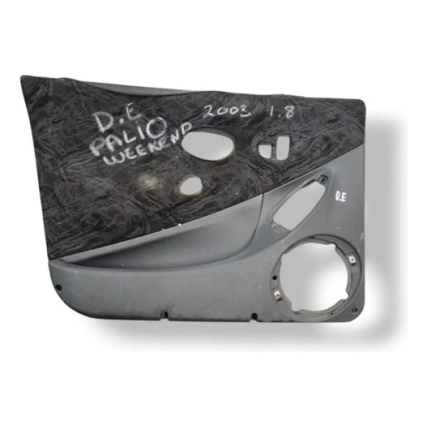 Forro Porta Dianteira Esquerda Palio Weekend 2003 7352907790 Preto