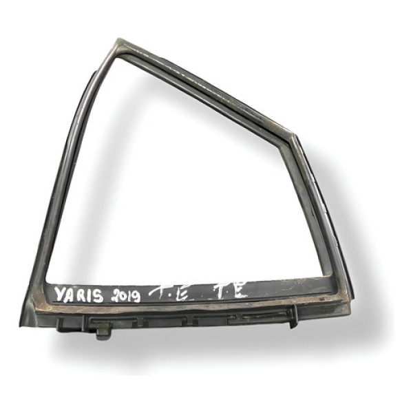 Borracha Vidro Fixo Traseiro Esquerdo Yaris 2019 681890d280 Preto