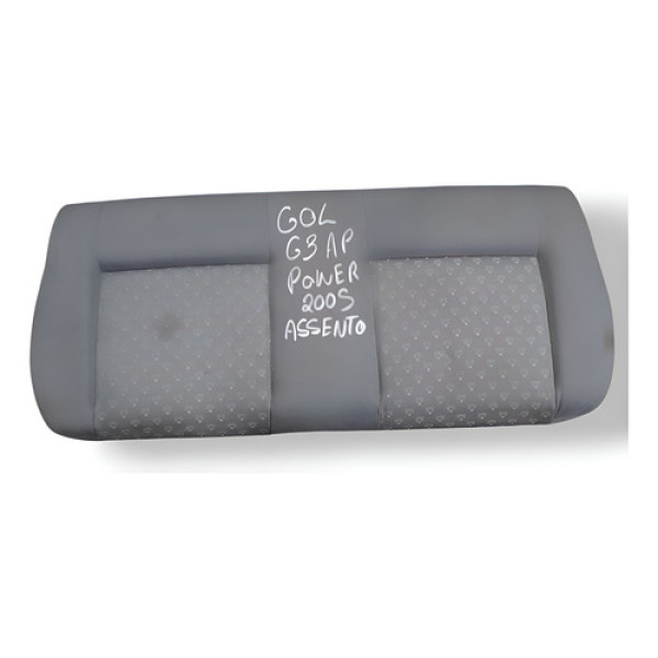 Assento Banco Traseiro Volkswagen Gol G3 2005 2006 2007 Prateado