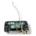 Maçaneta Externa Traseira Esquerda Chevrolet S10 2010 2011 Prateado Traseira