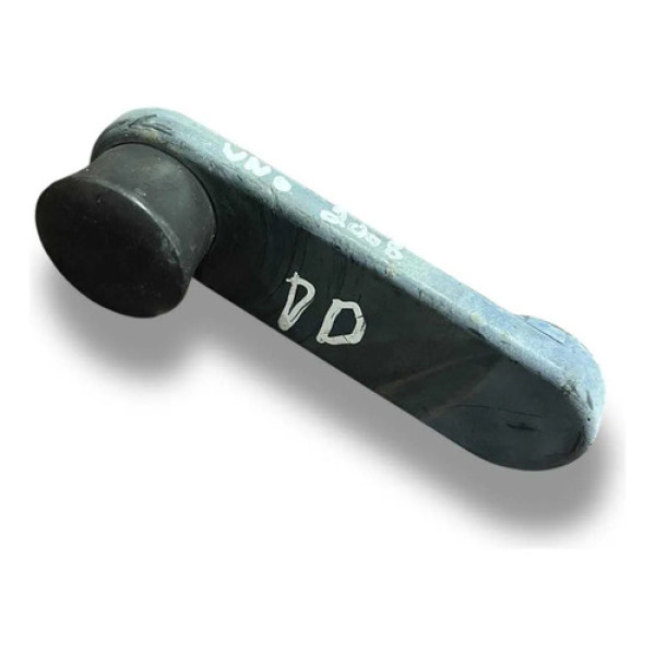 Manivela Vidro Dianteiro Direito Fiat Uno Mille 2005 2006 Preto