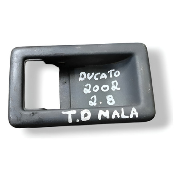 Moldura Maçaneta Porta Traseira Direita Ducato 2002 2003  Preto