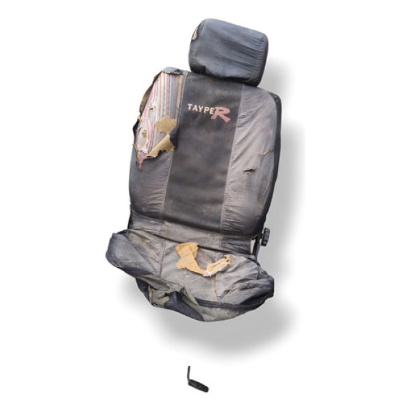 Banco Dianteiro Direito Vw Gol G2 1995 2 Portas Detalhes Cinza