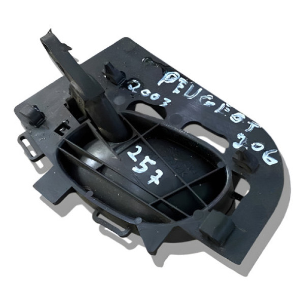 Maçaneta Interna Diant Esquerda Peugeot 206 2003 9623698477 Dianteira