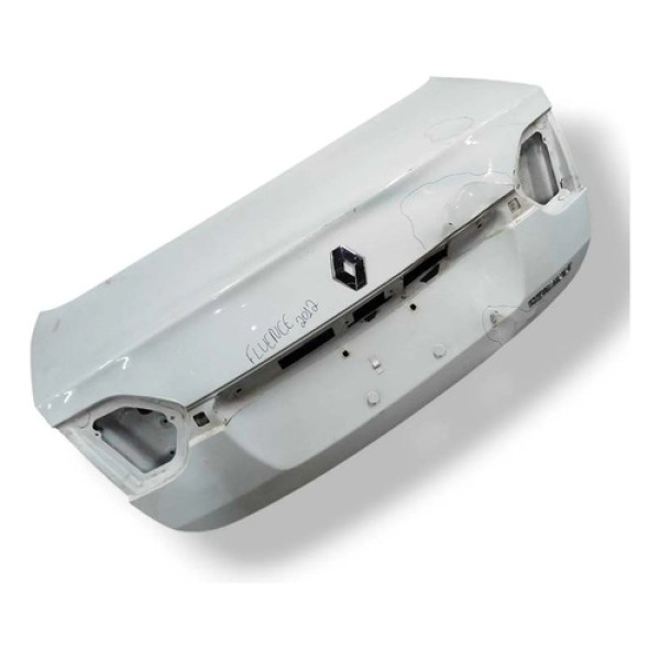 Tampa Traseira Porta Malas Renault Fluence 2.0 2013 Detalhe Branco