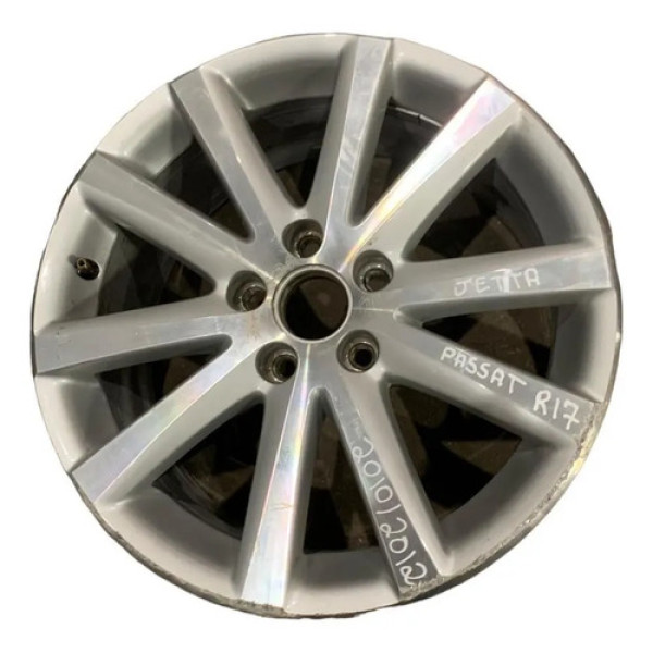 Roda Aro 17 Jetta Variant Passat 2010 2011 2012 3c0601025j Prateado