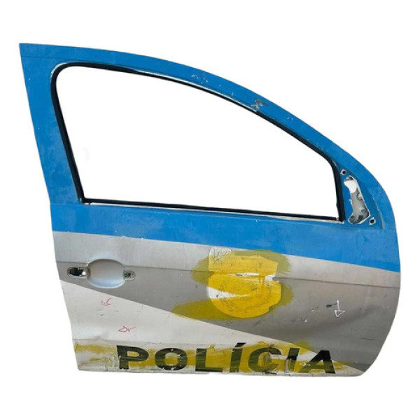Porta Dianteira Direita Vw Gol G5 2009 2010 A 2012 Detalhe Dianteira Direita Branco