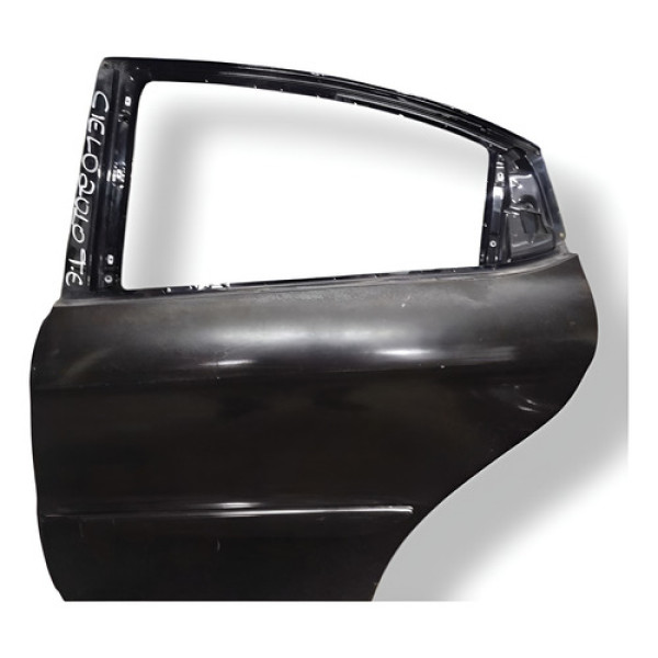 Porta Traseira Esquerda Chery Cielo 2010 2011 2012 2013 Traseira 1 Preto