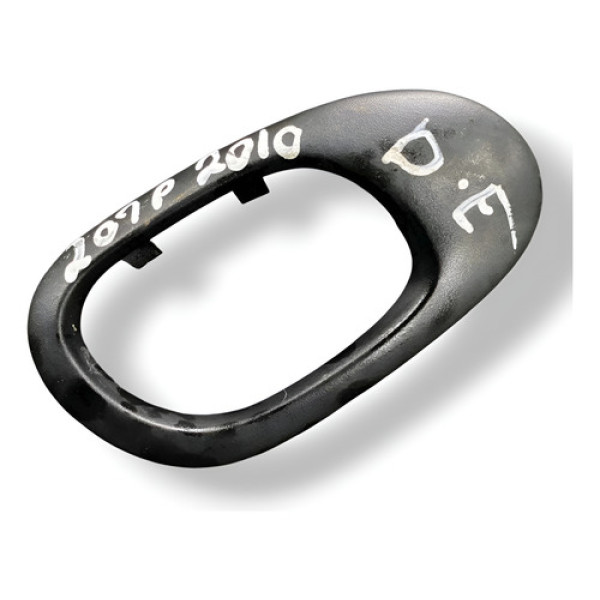 Moldura Maçaneta Int Diant Esq 207 Passion 2010 962840507705 Preto Dianteira