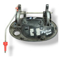 Maçaneta Externa Dianteira Esquerda Gm Meriva 2008 24424846 Prateado Dianteira