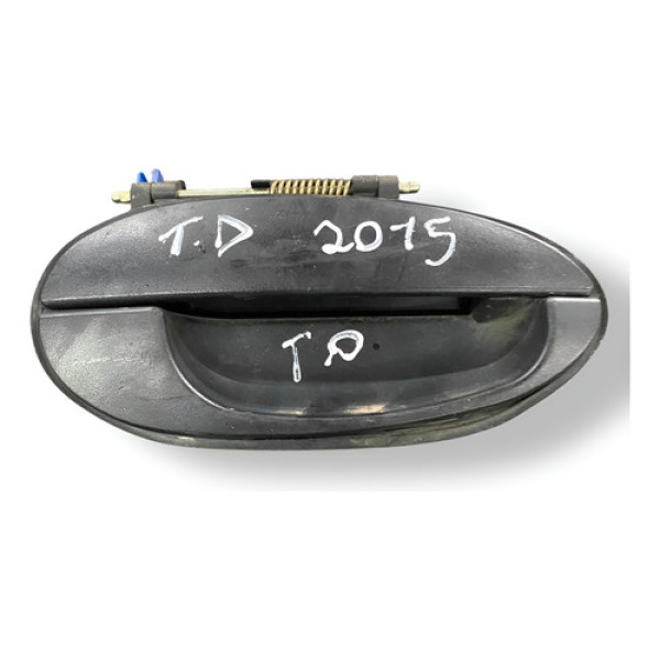 Maçaneta Externa Traseira Direita Chery Qq 2014 2015 6205180 Preto Traseira