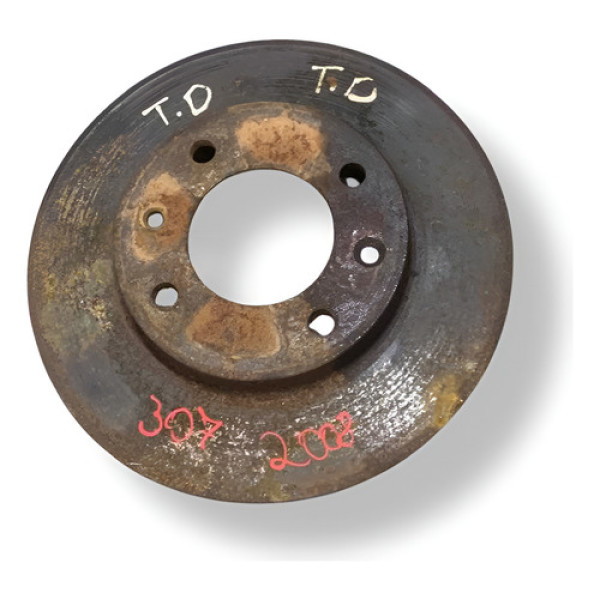 Disco Freio Traseira Direita Peugeot 307 - 2008 2009 2010