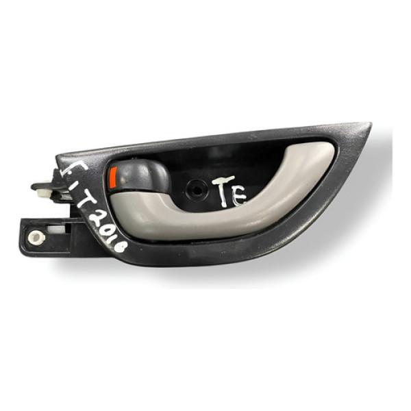 Maçaneta Interna Traseira Esquerda Honda Fit 2009 2010 2011 Prateado Traseira