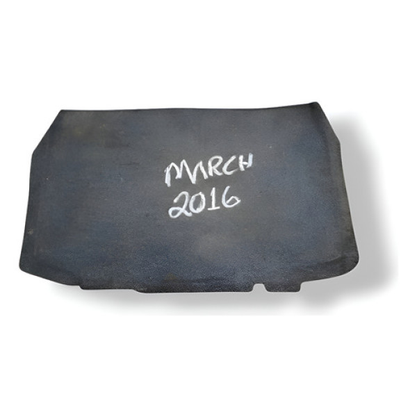 Carpete Porta Malas Nissan March 2015 2016 2017 2018 A 2020 Azul