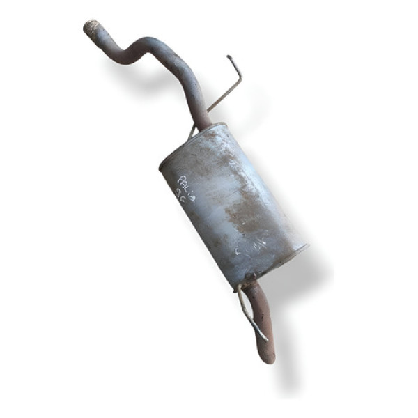 Escapamento Silencioso Traseiro Fiat Palio 1.0 1996 A 1999