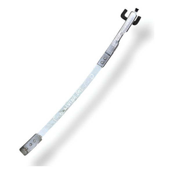 Canaleta Vidro Traseiro Esquerdo Nissan Livina 2009  Prateado