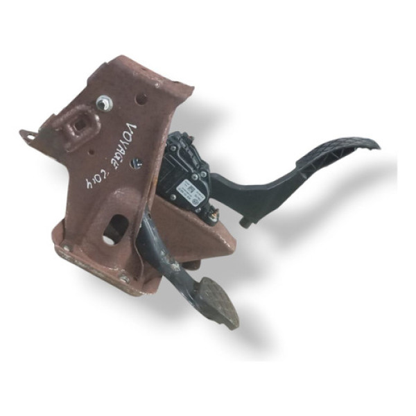 Pedal Acelerador E Freio Com Suporte Voyage Gol 14 6q1721130