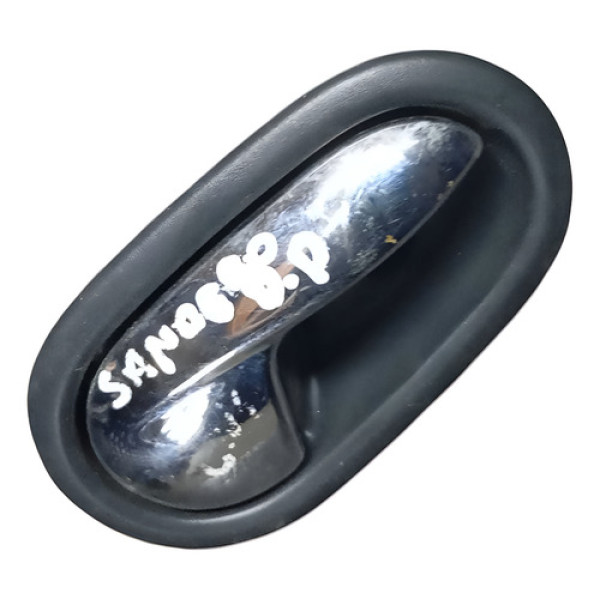 Maçaneta Interna Dianteira Direita Sandero 2014 2015 2016  Vermelho Dianteira