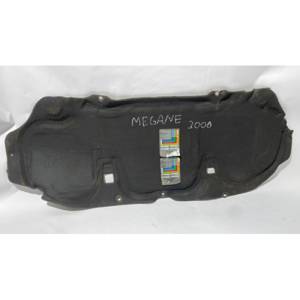 Forro Estepe Do Bagagito Traseiro Renault Megane 2007/2011 Cinza