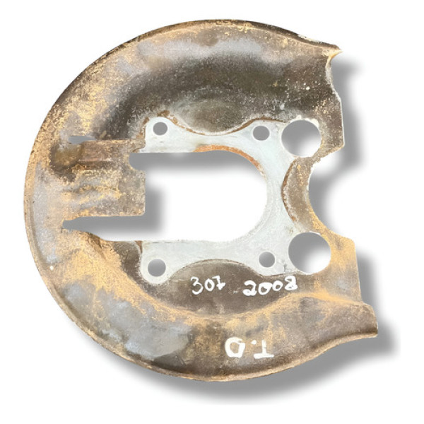 Defletor Disco Freio Traseiro Direito Peugeot 307 1.6 2008