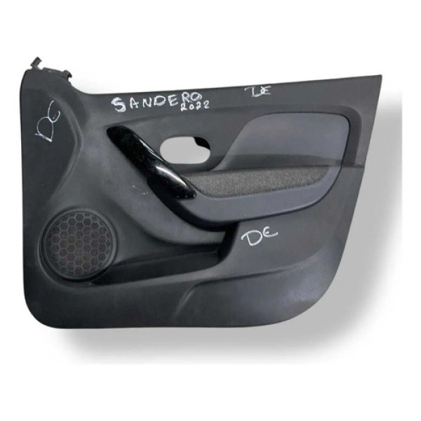 Forro Porta Dianteira Direta Renault Sandero 2022 809002256r Preto