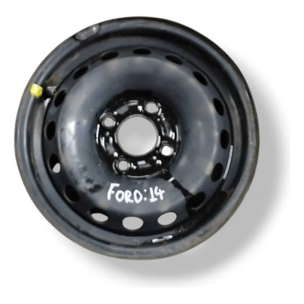 Roda Avulsa Aro 14 Ford Ka Fiesta Sedan - 4 Furos Original Preto
