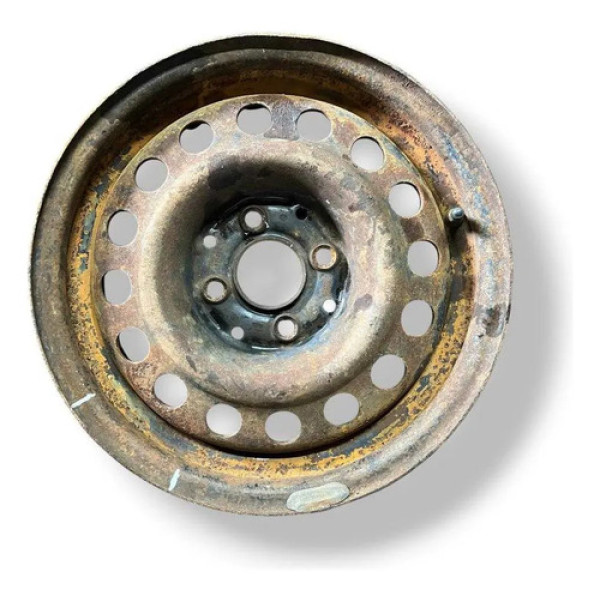 Roda De Ferro Avulsa Aro 14 Volkswagen Original Preto