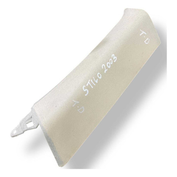 Acabamento Coluna Traseira Direita  Stilo 2003 735289268 Bege