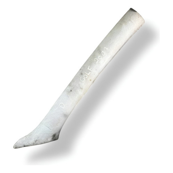 Coluna Moldura Parabrisa Esquerdo Vw Golf 02 2003 1j0867234e - Bege