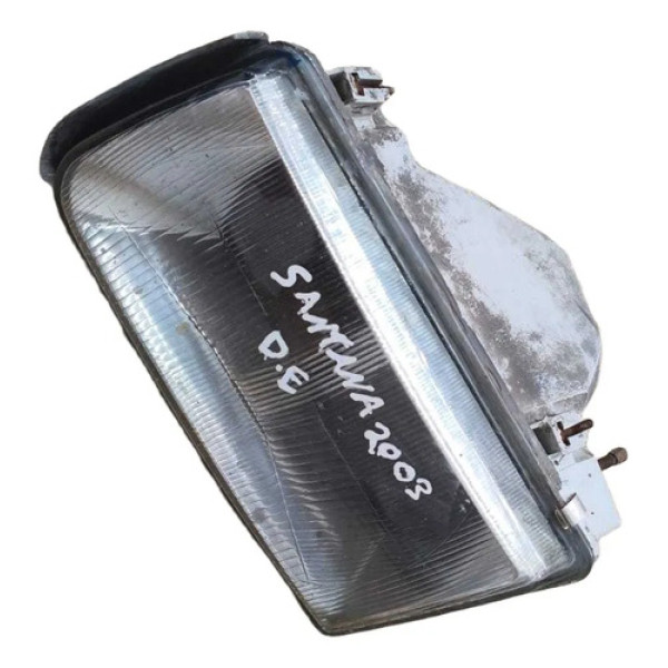 Farol Lado Esquerdo Vw Santana 2000 2001 2002 2003 Detalhe Esquerdo/motorista