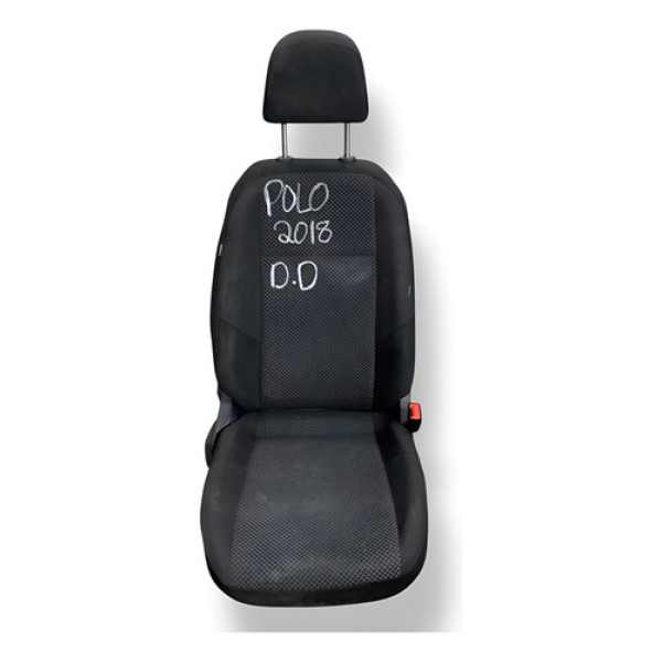 Banco Dianteiro Direito Volkswagen Polo 2018 2019 2020 Preto