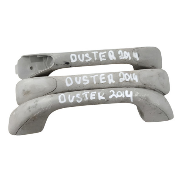 Kit Alça Teto Renault  Duster 2.0  2013 2014 2015 2016 2017 Branco