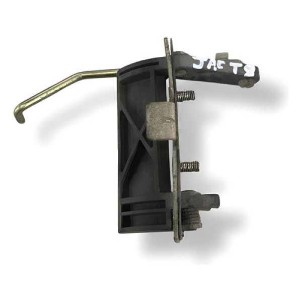 Maçaneta Tampa Traseira Porta Malas Jac  T8 2013 A 2015 Prateado Traseira