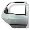 Porta Traseira Direita Chevrolet Celta 2007 A 2013 Detalhe Traseira Direito Prateado