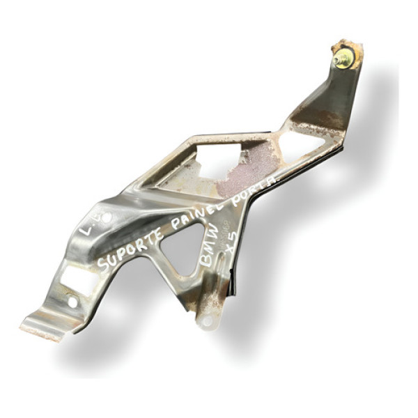 Suporte Maçaneta Lado Esquerdo Bmw X5 2001 2002 53p011300 Prateado Dianteira/traseira