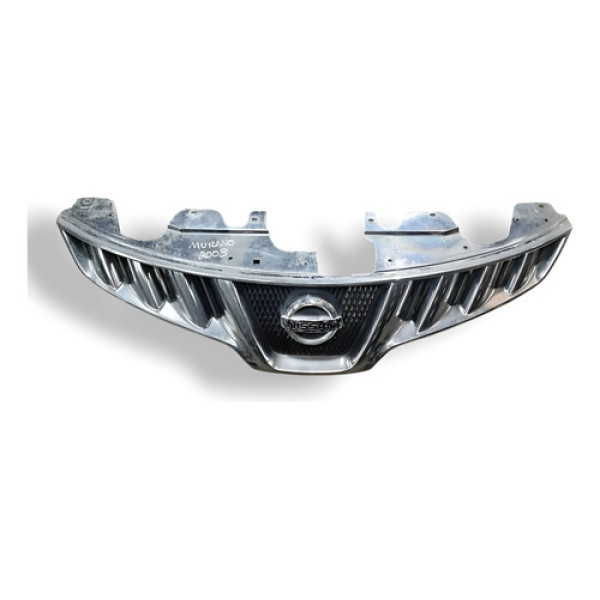 Grade Dianteira Nissan Murano 3.5 V6  2008 2009 2010 2011  Fosco Prateado