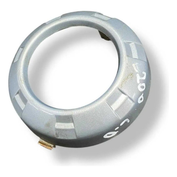 Moldura Aro Farol Milha Lado Direit L200 2010 2011 6400c918 Cinza Ambos Lados