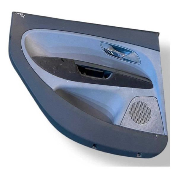 Forro Porta Traseiro Esquerdo Fiat Linea 2010 2011 2012 Cinza/preto