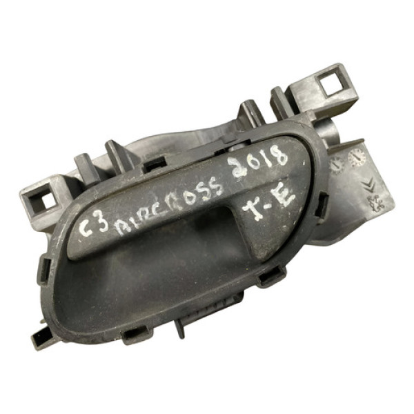 Maçaneta Interna Traseira Esquerda Citroën C3 9683446877 Traseira